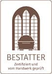 Bestatter - Zertifiziert und vom Handwerk geprüft